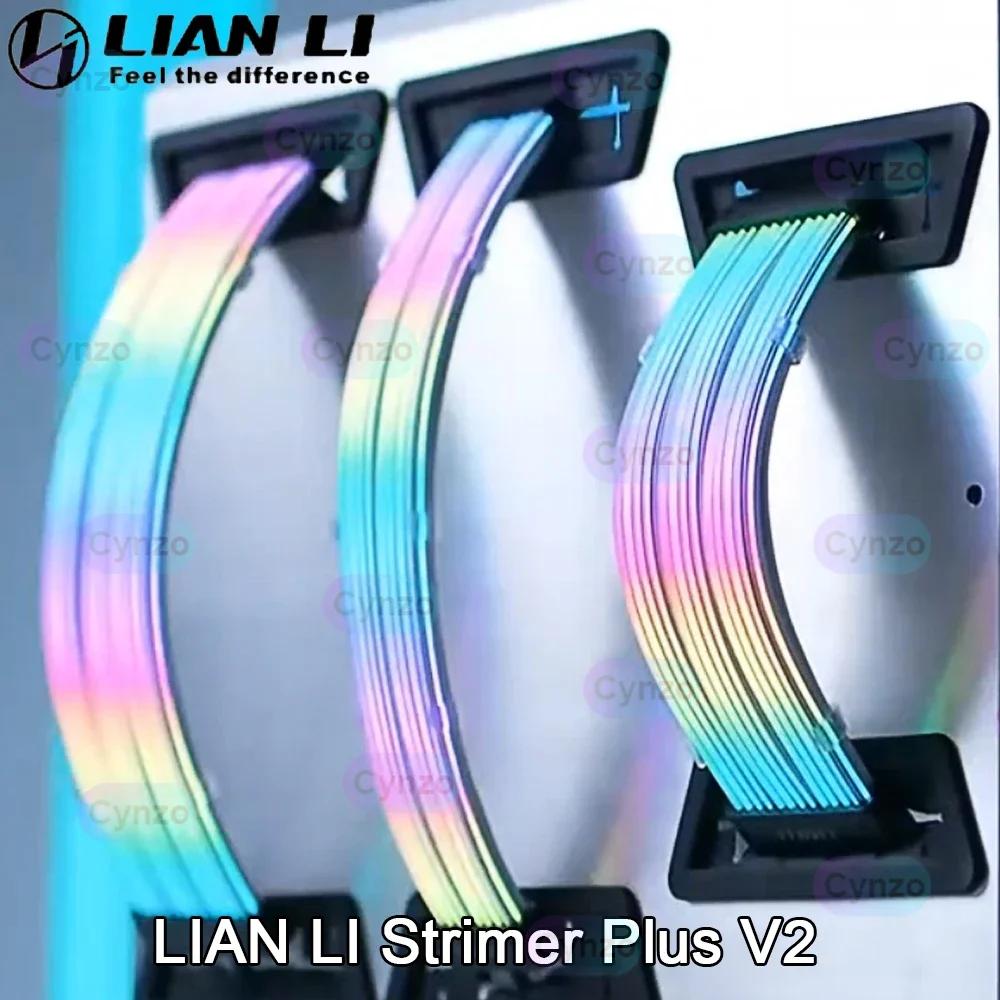 LIAN LI Ʈ̸ ÷ V2 RGB  ̺,   ATX24 , GPU  8 , Ʈ 8 , MOD PC ̸ LED ׿  ڵ